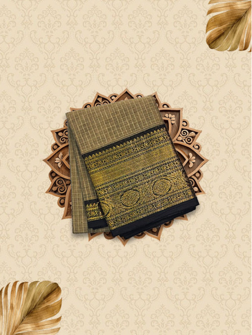 CKR Tussar Ganga Jamuna Saree