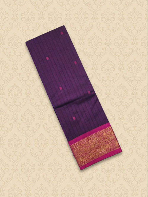 KKR Violet Pink Saree