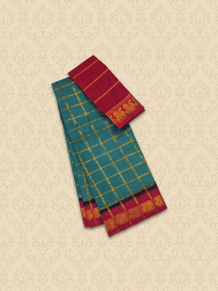 SPK MAYIL RED SAREES