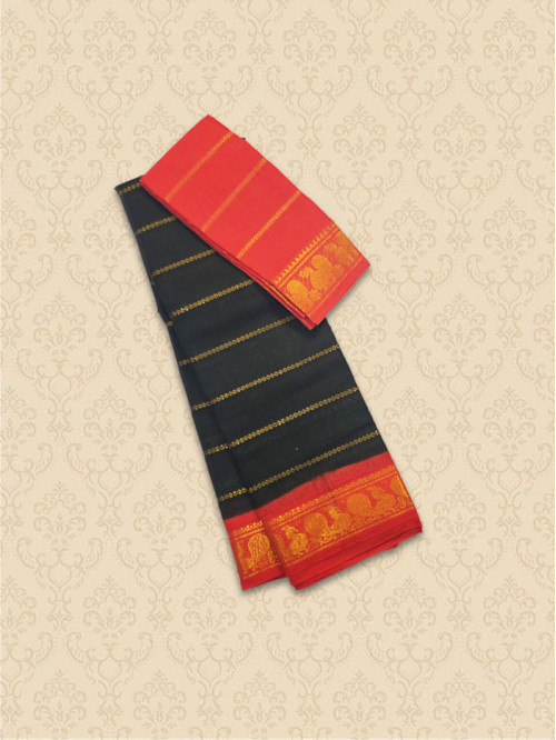 SVL kayal Karumpachai Saree
