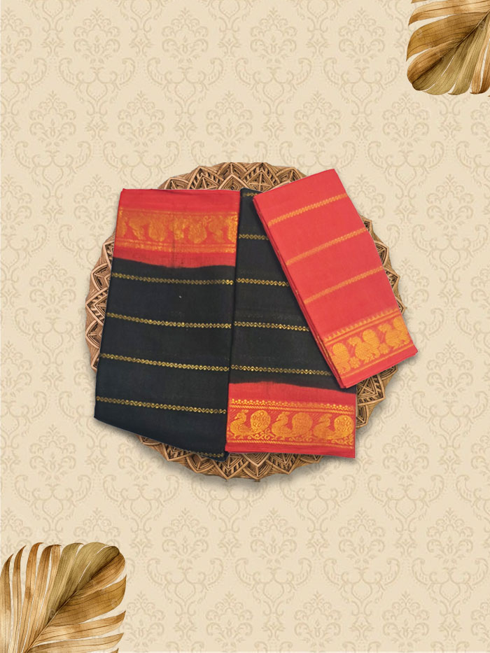 SVL kayal Karumpachai Saree