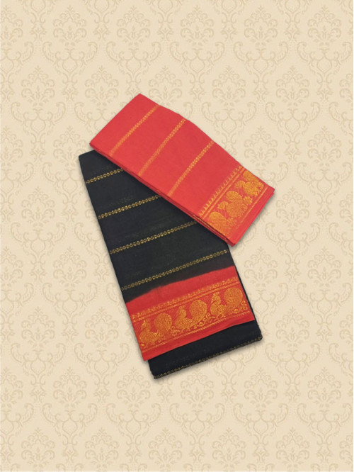 SVL kayal Karumpachai Saree