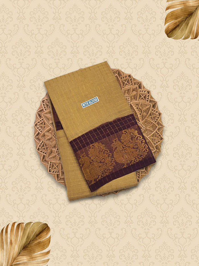 SZC Malavizli Chocolate Saree