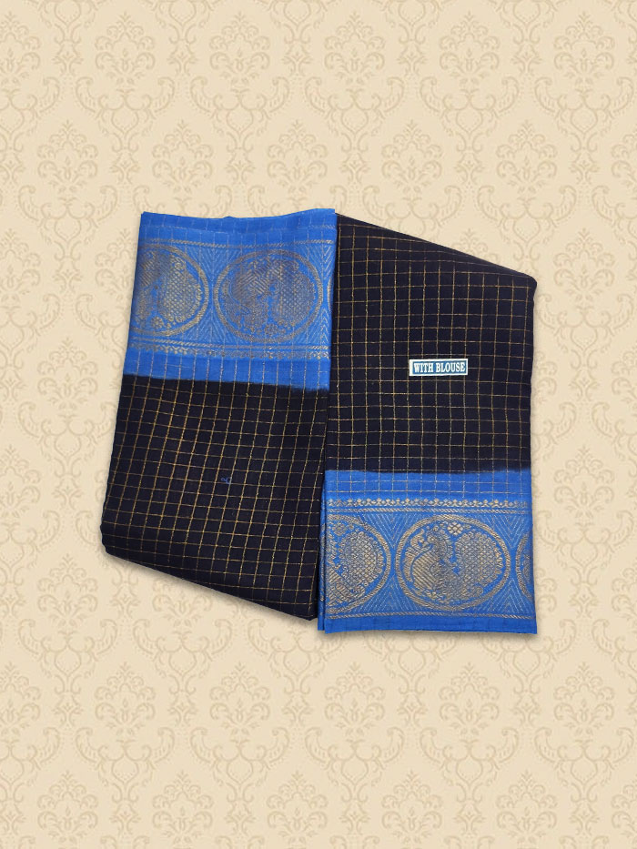 SZC Malavizli Dark Green Saree