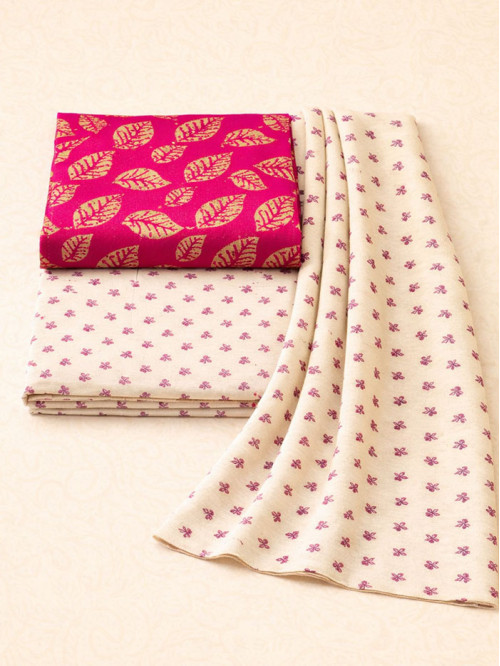 TSM Pink Salwar Materials