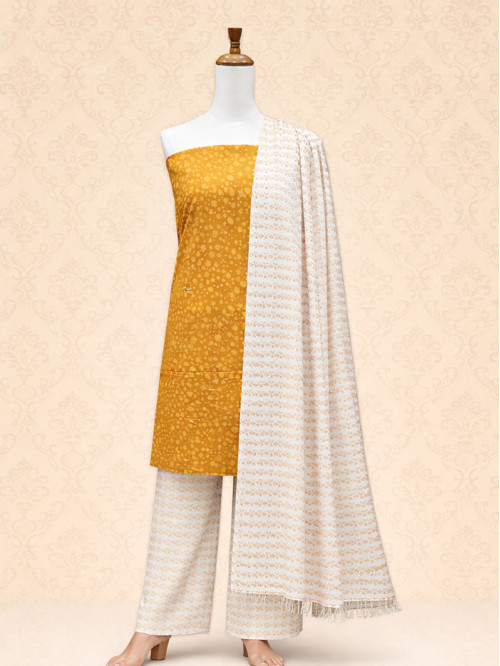 TSM Yellow Salwar Materials
