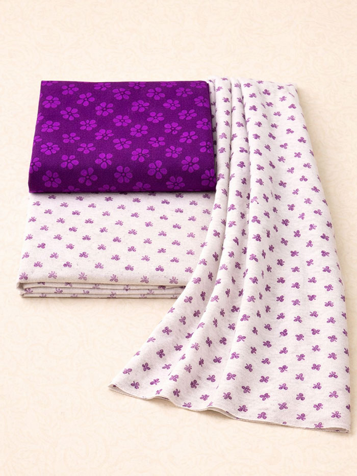 TSM Purple Salwar Materials
