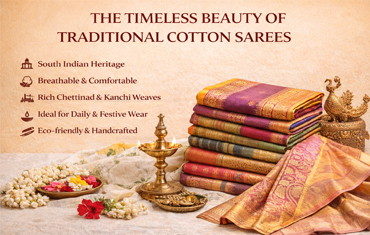 The Timeless Beauty of Traditional Cotton Sarees