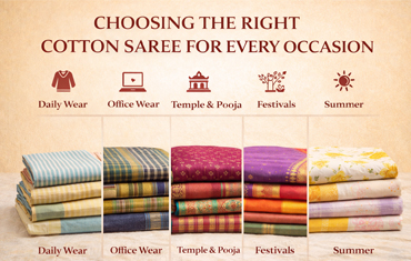 Choosing the Right Cotton Saree for Every Occasion