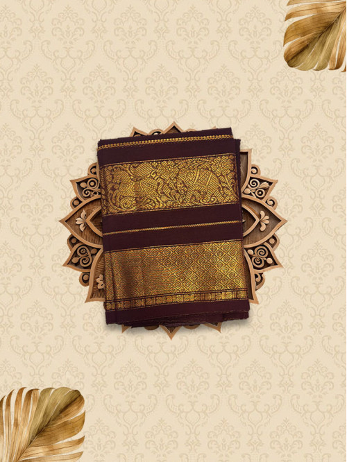 CLB Coffee Brown Sarees
