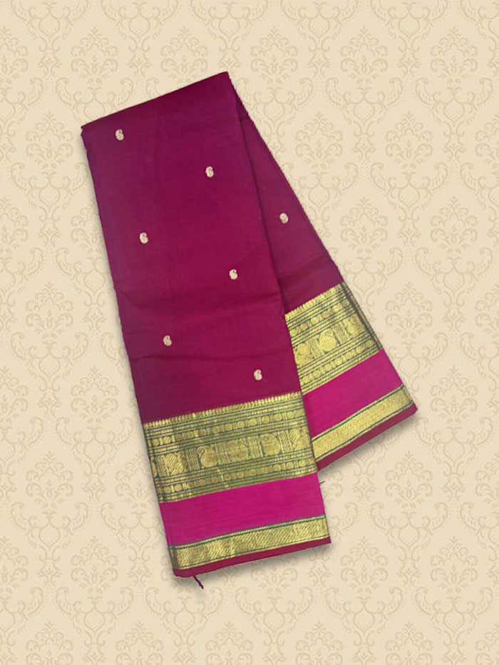 KRP Burgundy Red Sarees