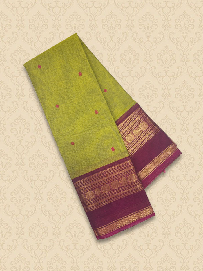 KRP Green Grape Sarees