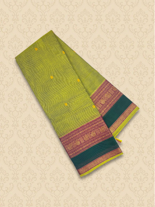 KRP Leaf Green Sarees