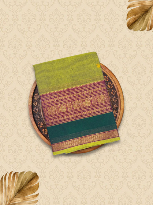 KRP Leaf Green Sarees