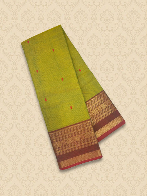 KRP Pasipayaru Green Sarees