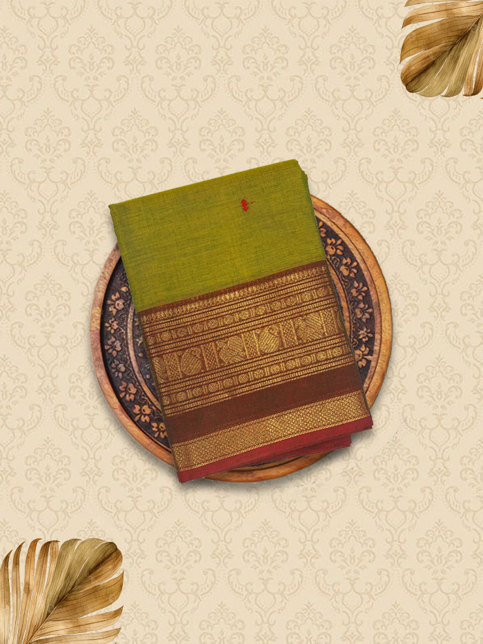 KRP Pasipayaru Green Sarees
