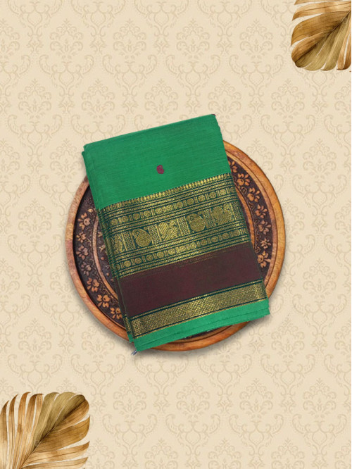 KRP Sea Green Sarees