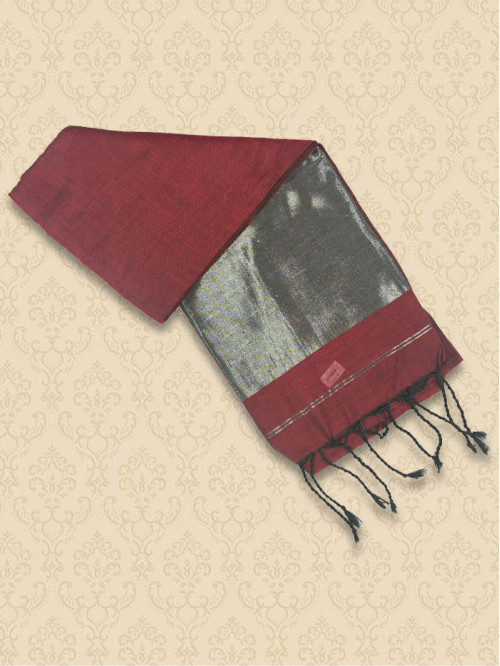 KDHL Deep Berry Maroon Sarees