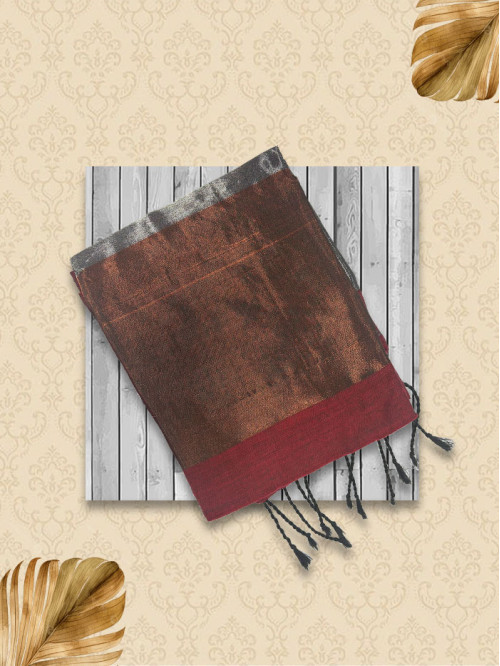 KDHL Deep Berry Maroon Sarees