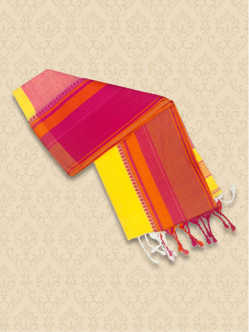 KDHL Lemon Yellow Sarees