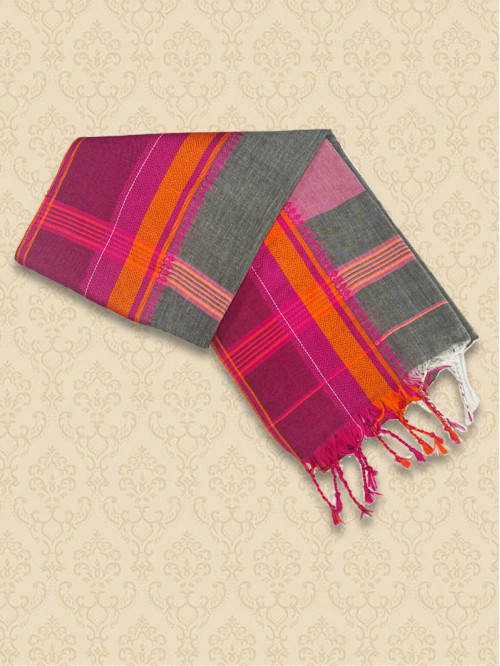 KDHL Misty Grey Pink Sarees