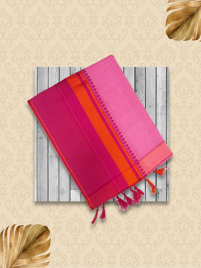 KDHL Powder Pink Sarees