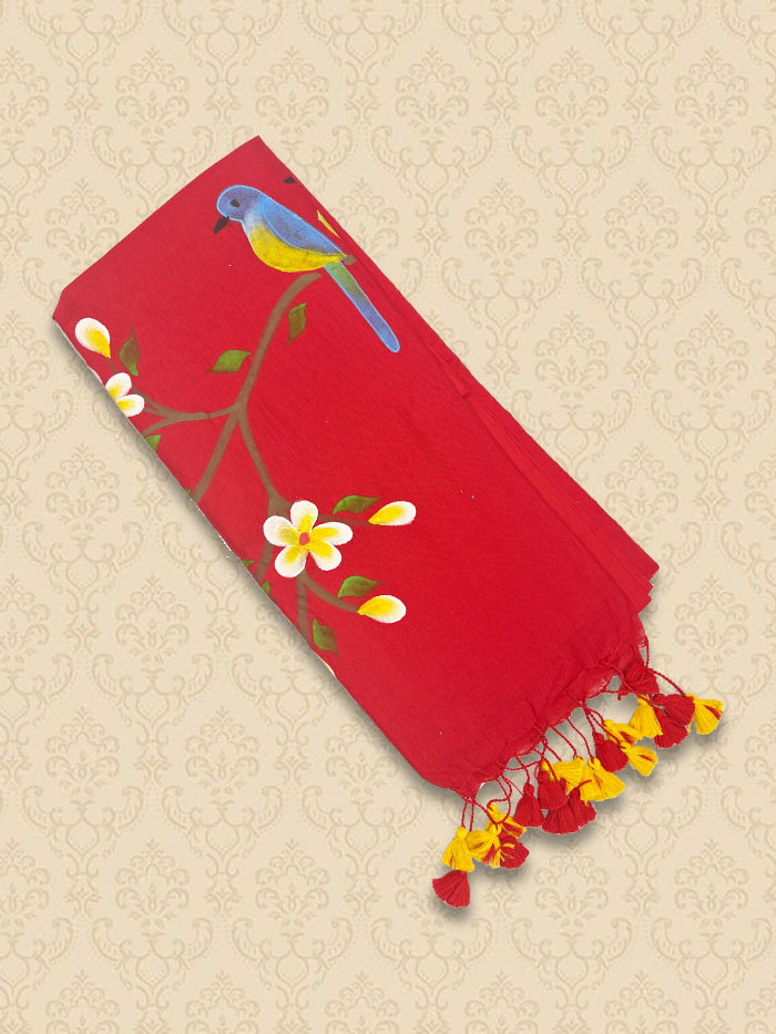 KDHP Red Forest Sarees