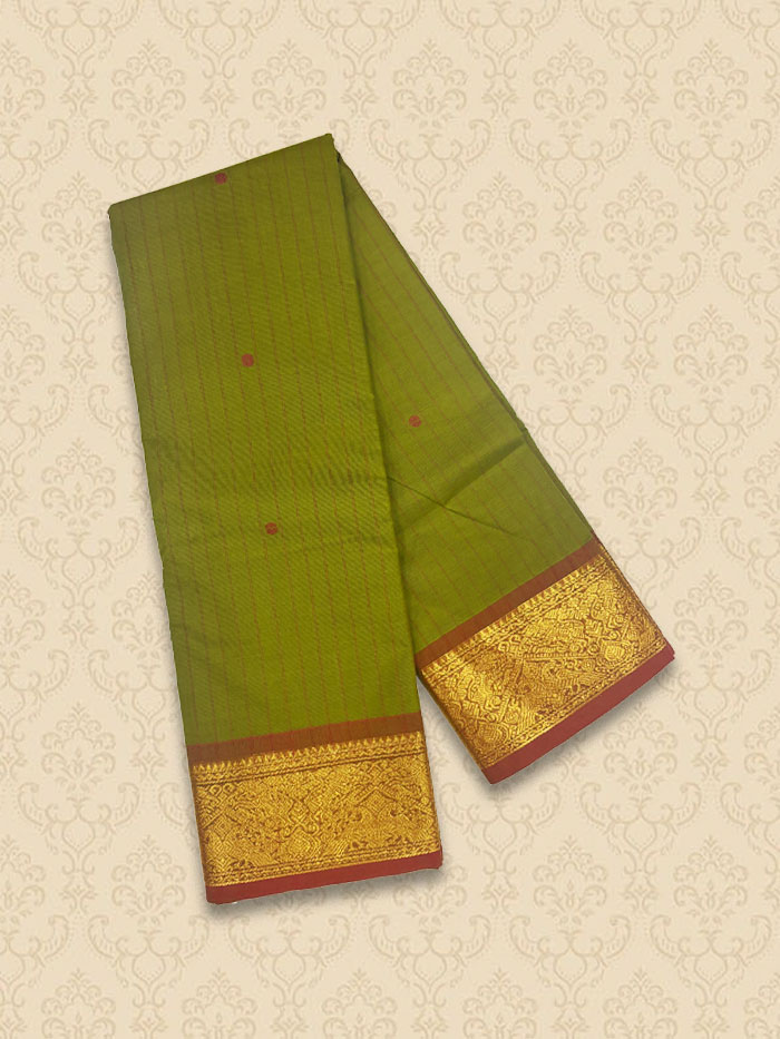 KKC Grass Green Sarees