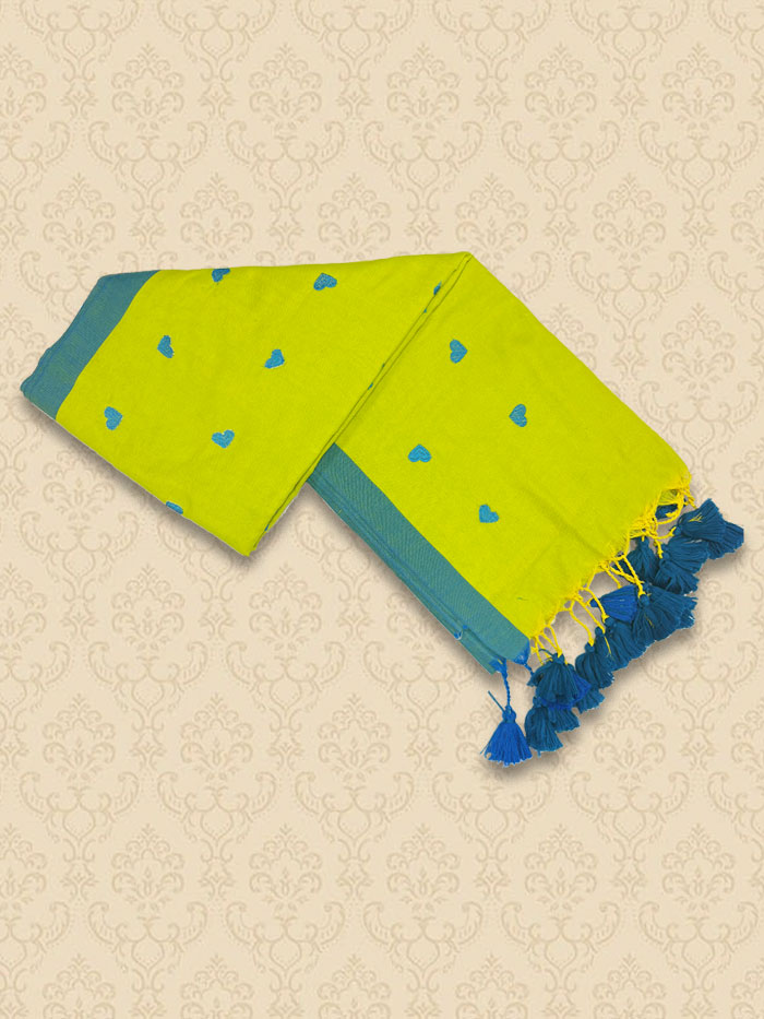 KDHE Pastel Green Sarees