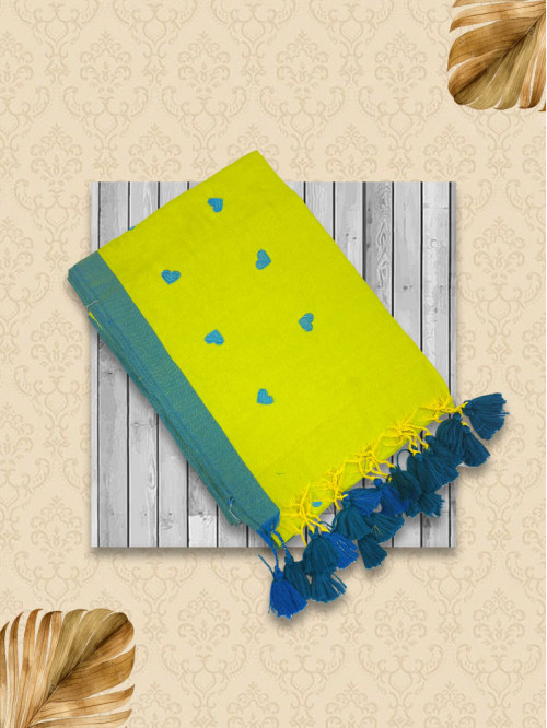 KDHE Pastel Green Sarees