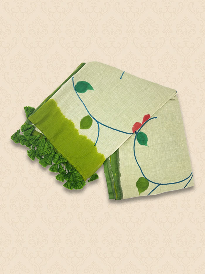 MMHP Algae Green Sarees