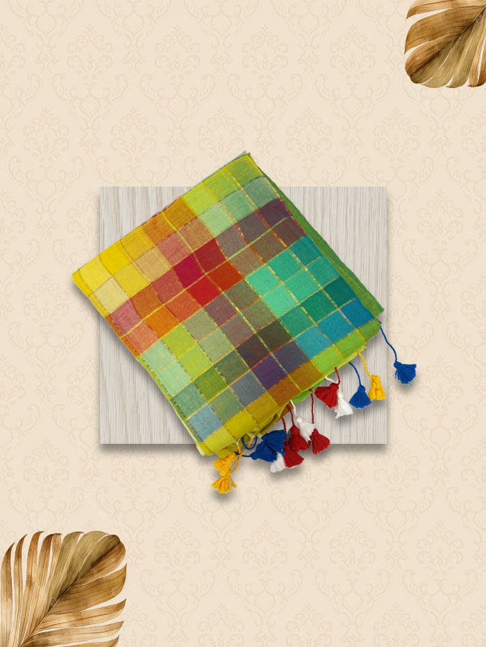 MMRB Lemon Yellow Sarees