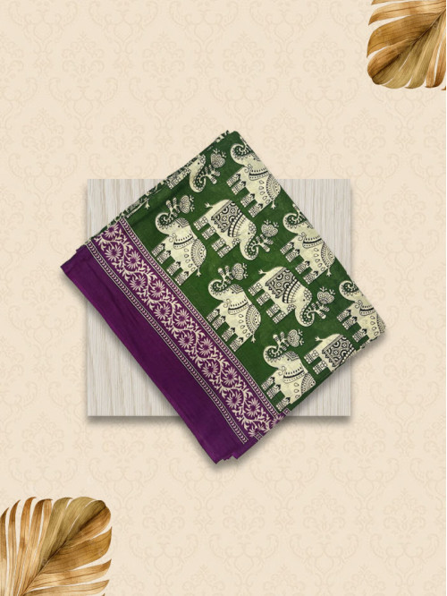 MMKK Elephant Pattern Sarees