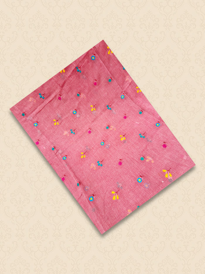 MME Peach  Sarees
