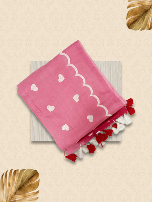 MME Pink Fam sarees