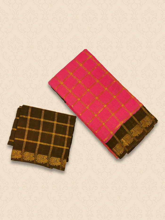 SPK Pastel Pink Sarees