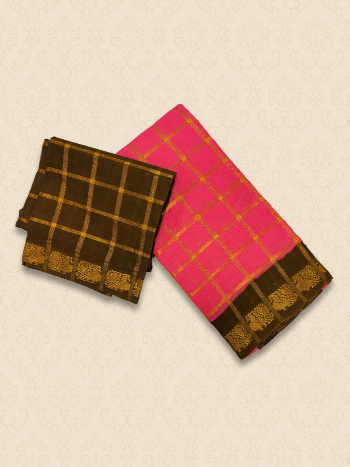SPK Pastel Pink Sarees