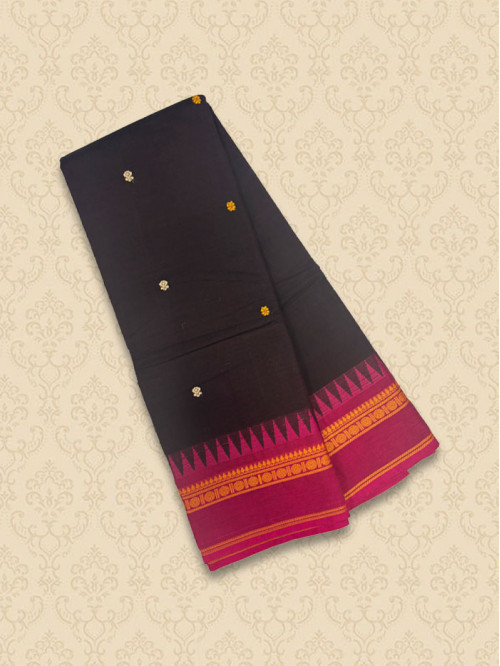 KTB Cocoa Brown Sarees