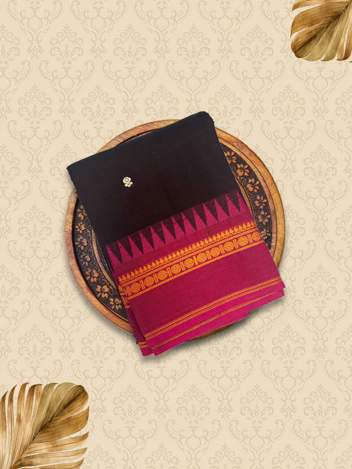 KTB Cocoa Brown Sarees