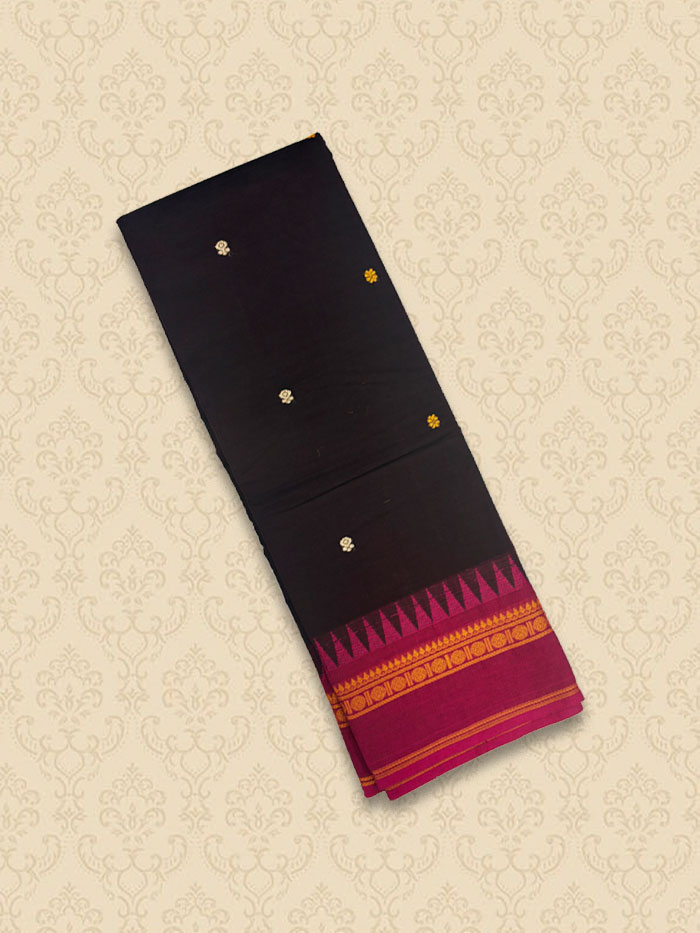 KTB Cocoa Brown Sarees